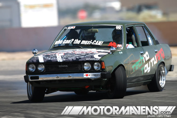 Luis Maya TE72 AE72 Ziptied JustDrift All Star Bash drifting festival Willow Springs ASBX 2010