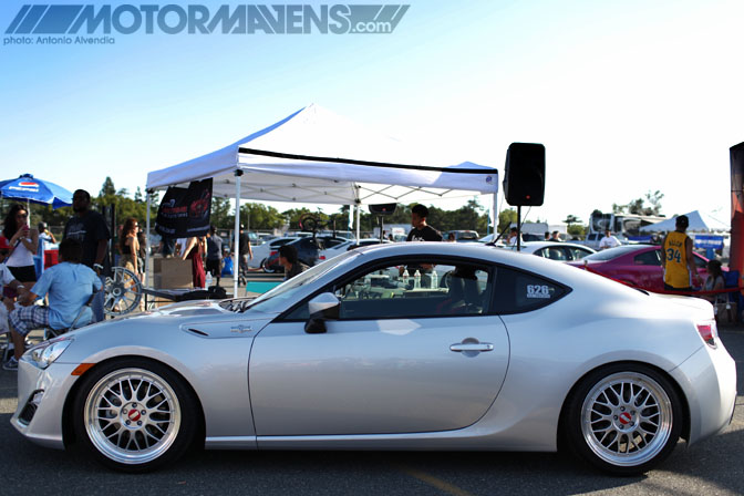 Scion FRS FR-S BBS Autocon Coverage Santa Anita Racetrack