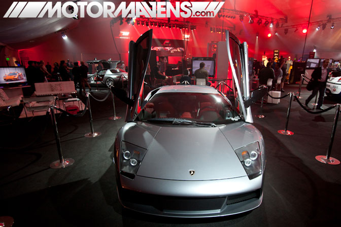 Forza Motorsport 4 Video Game Experience debut Turn 10 Studios Top Gear USA Lamborghini launch party LA Live E3 2011 ID Agency