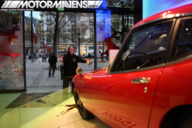 2000GT 2000 GT Le Rendez-Vous Toyota rendezvous Paris France Champs-Elysées Champs Elysees showroom flagship store