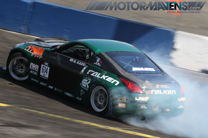 Formula Drift Seattle Evergreen Speedway 2011 drifting Ryan Kado Nissan 350Z Z33