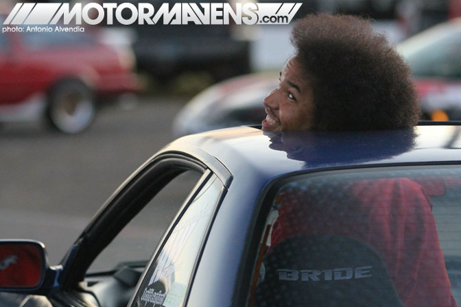 Afro Mat Risher Formula Drift Seattle Evergreen Speedway 2011 drifting