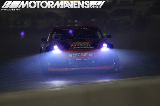 Z34 370Z Chris Forsberg NOS Formula Drift Las Vegas Motor Speedway After Dark