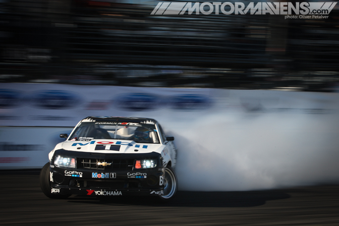 Tyler McQuarrie Mobil 1 Camaro GoPro Formula Drift Championship Finale Irwindale Speedway drifting