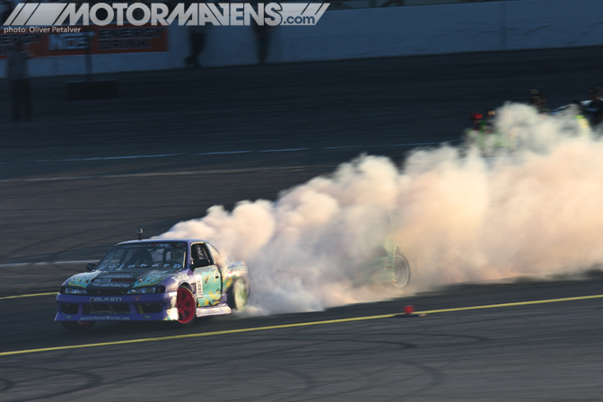 Walker Wilkerson Justin Pawlak Formula Drift Championship Finale Irwindale Speedway drifting