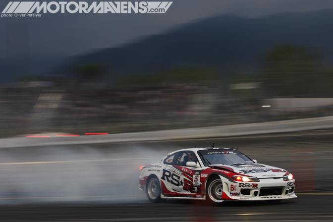 Toshiki Yoshioka RSR S15 Nissan Silvia RS-R Formula Drift Championship Finale Irwindale Speedway drifting