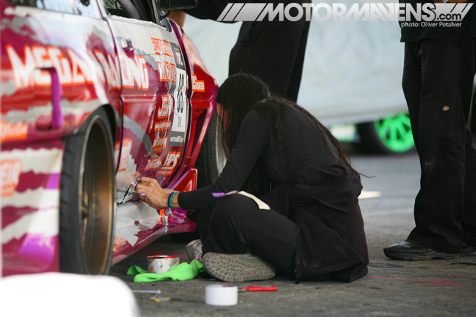 Taka Aono AE86 Megan Racing Yoshie Shuyama Formula Drift Championship Finale Irwindale Speedway drifting