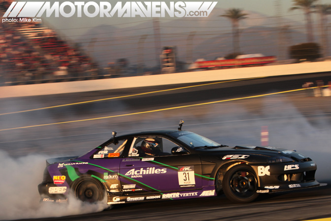 Robbie Nishida Achilles Tire Hey Man SC300 Soarer Formula Drift Championship Finale Irwindale Speedway drifting