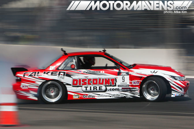 Formula Drift Long Beach Daijiro Yoshihara Dai Discount Tire S13