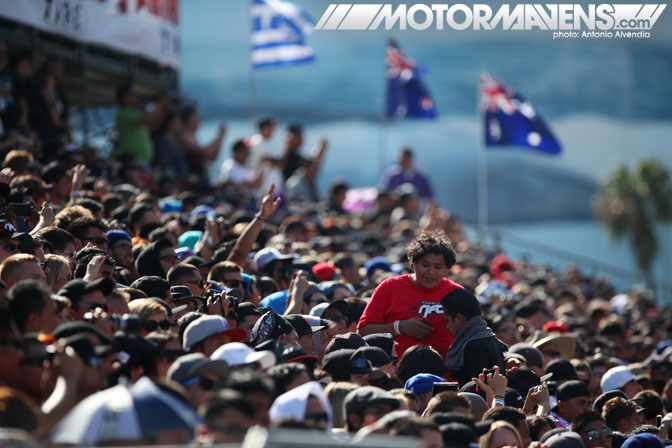 Formula Drift Long Beach crowd