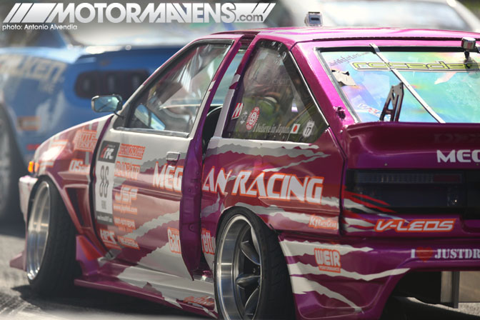 Taka Aono AE86 Formula Drift Long Beach