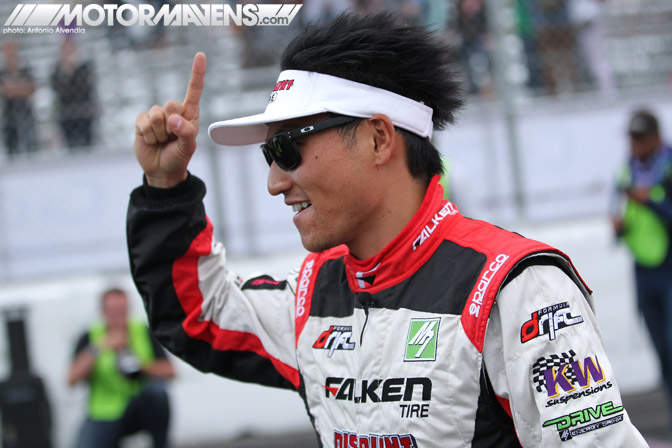 Daijiro Yoshihara Wins Formula Drift Long Beach 2013 Discount Tire S13 Silvia V8 Defeats Vaughn Gittin Jr Mustang
