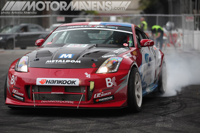 Formula Drift Streets of Long Beach LBGP Grand Prix drifting