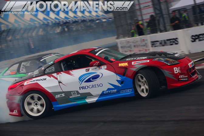 Formula Drift Streets of Long Beach LBGP Grand Prix drifting