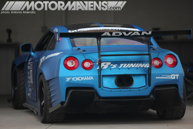 Ben Sopra R35 GTR R's Tuning Ricky Kwan Fast & Furious Fast&Furious Buttonwillow Raceway