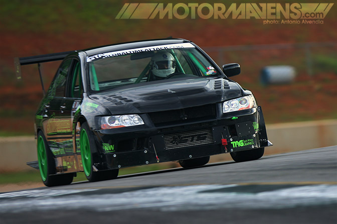 Global Time Attack Road Atlanta GTA Professional Awesome Racing Mitsubishi Lancer Evolution 7 Evo7 Dan O'Donnell Jason Dienhart