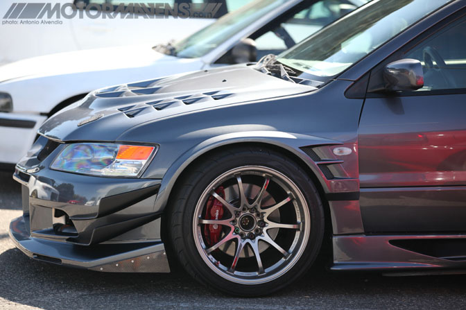 Voltex Cyber Evo Mitsubishi Lancer Evolution 9 Evo9 Infamous Hellaflush Canibeat Fatlace Illest Hella Flush Long Beach Queen Mary