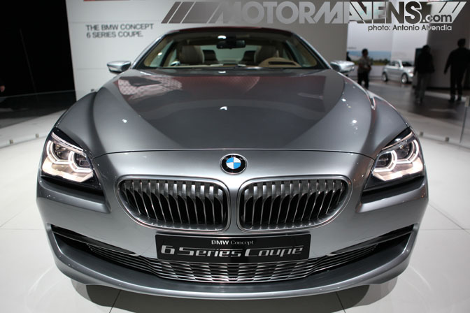 2011 BMW 6 Series Coupe Concept  LA Auto Show 2010