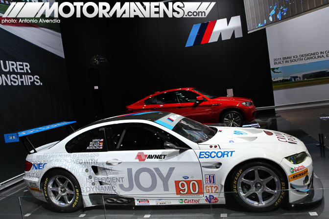 Rahal Letterman Racing BMW E92 M3 IMSA GT2 LA Auto Show 2010