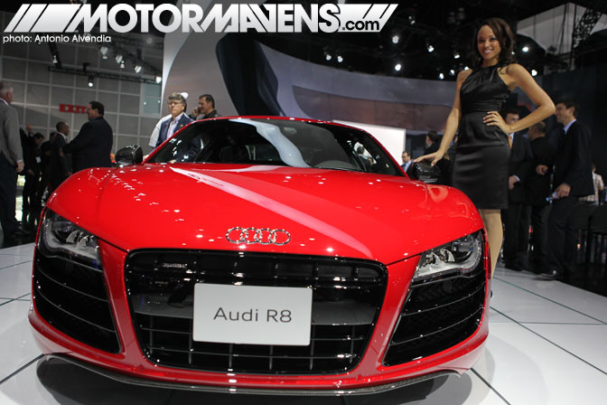 Audi R8 LA Auto Show 2010 electric car