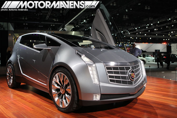 LA Auto Show 2010 cadillac ULC electric car concept