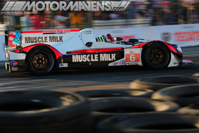 Muscle Milk Pickett Racing Honda-Powered HPD ARX-03c Prototype American Le Mans Series ALMS Long Beach Grand Prix 2013 ToyotaGPLB LBGP