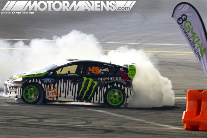 Irwindale MotorMavens Ken Block Invitational Gymkhana Grid Ford Fiesta Monster Energy Drink DC Shoes Discount Tire Castrol Edge