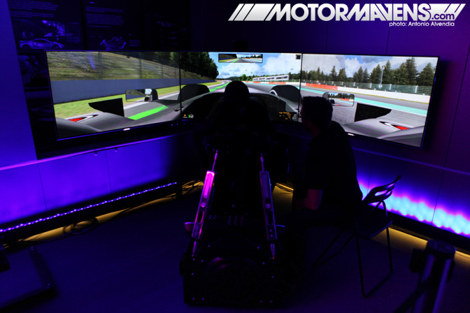 McLaren Beverly Hills Wilshire CXC Simulations driving simulator