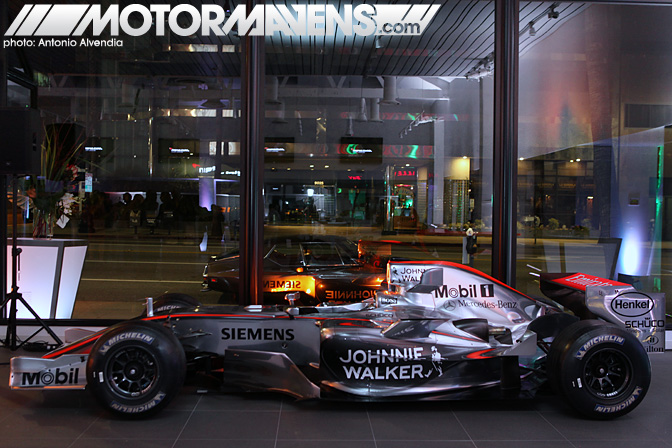 McLaren MP4-12C Beverly Hills Wilshire F1 Formula One Johnnie Walker Mobil 1 Siemens