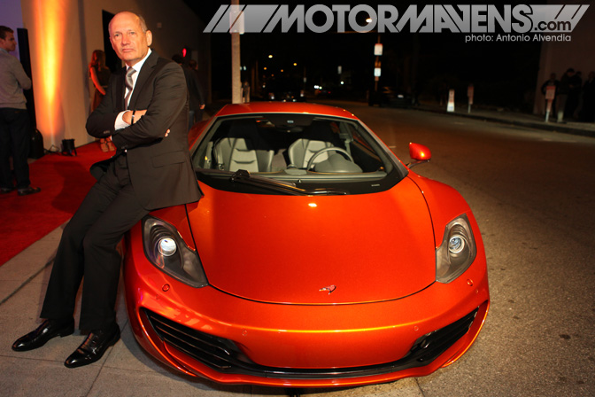 Ron Dennis McLaren MP4-12C Beverly Hills Wilshire