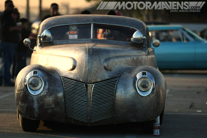 Dead Sleds Mooneyes hot rod rat kustom Irwindale Speedway xmas party