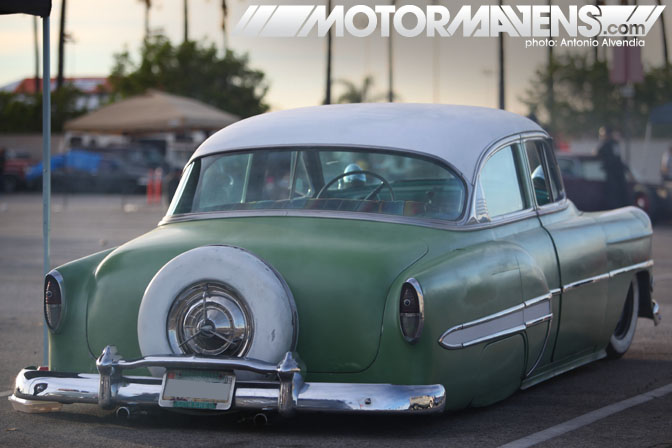 Mooneyes Christmas Party Xmas Irwindale Speedway hot rod rat rod kustom culture merc 