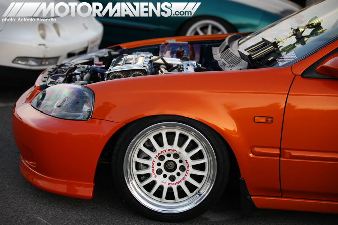 EM1 Civic Sprint Hart CPR Nisei Showoff Little Tokyo Los Angeles JDM Import Car Show Ken Miyoshi Mainstream Productions