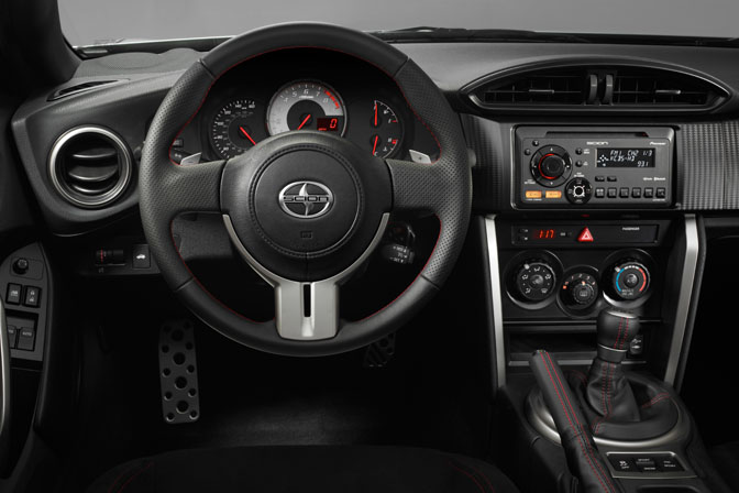 Scion FRS FR-S interior cockpit scionfrs launch reveal Jack Hollis Milk Studios FT86 GT86 BRZ