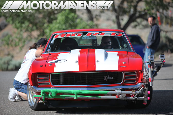 Big Red Camaro Z28 Spectre 341 Virginia City Hillclimb NV