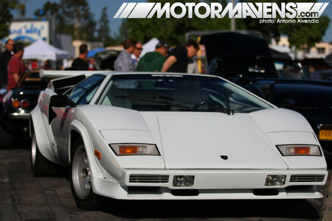  Lamborghini Countach Supercar Sunday Woodland Hills 