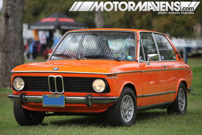 Vintage BMW 1802 touring Festival BMWCCA Woodley Park Van Nuys