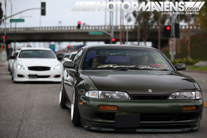 S14 Silvia Wekfest Los Angeles Long Beach Queen Mary Weksos Hellaflush Slammed Society