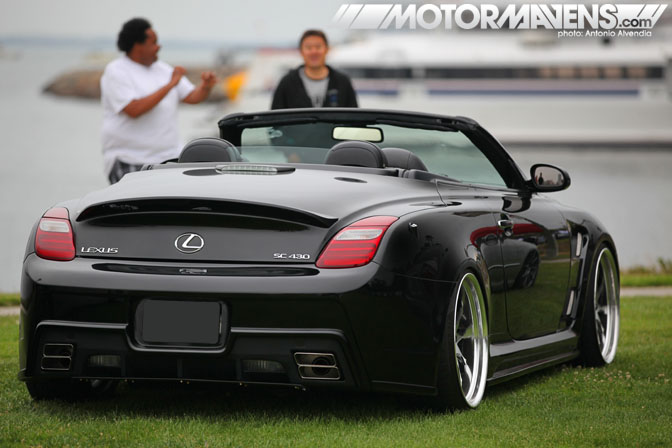 Job Design Lexus SC430 Wekfest Los Angeles Long Beach Queen Mary Weksos Hellaflush Slammed Society