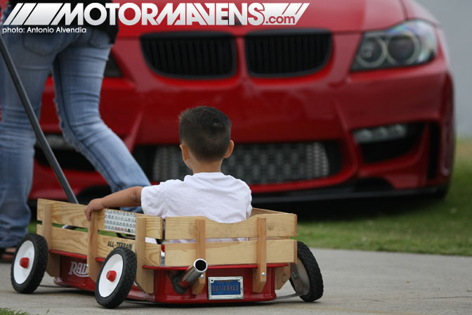 Radio Flyer wagon Wekfest Los Angeles Long Beach Queen Mary Weksos Hellaflush Slammed Society