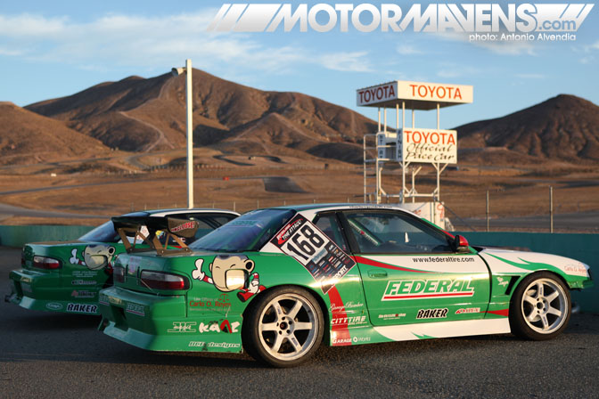 Charlie Ongsingco Mike Bolanos Federal Tire S13 Just Drift Willow Streets