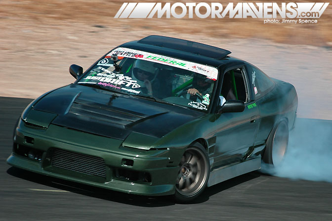 RPS13 180SX Mickey Frial 240SX S13 Just Drift All Star Bash drifting festival