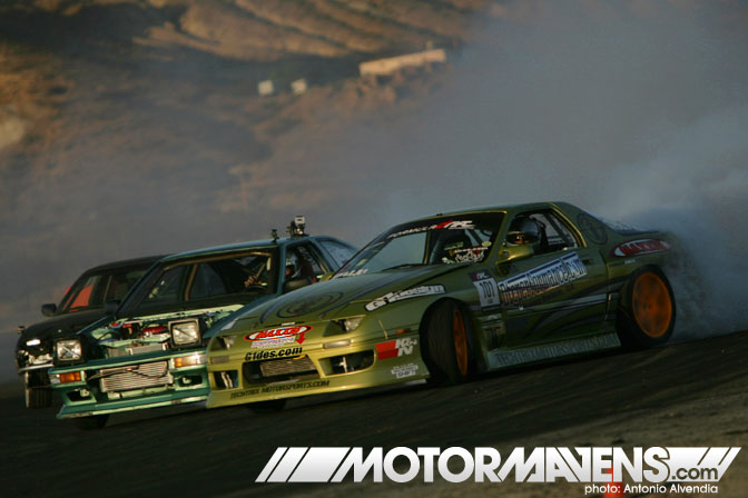 FC3S AE86 Just Drift All Star Bash tandem drifting festival