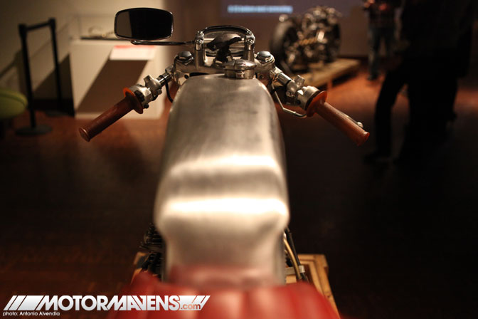 Zen Garage 1961 Honda CB77 Superhawk Len Higa motorcycle cafe racer Japanese American National Museum