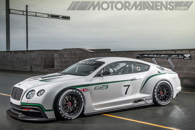 Bentley Continental GT3 supercar race car LA Auto Show Autoshow 2012