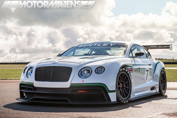 Bentley Continental GT3 supercar race car LA Auto Show Autoshow 2012
