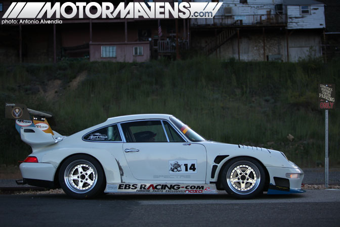 Duck Fuson Porsche 911 1974 Turbo 993 Facelift Sporthaus Rennsport Reno Highway 341 Hillclimb