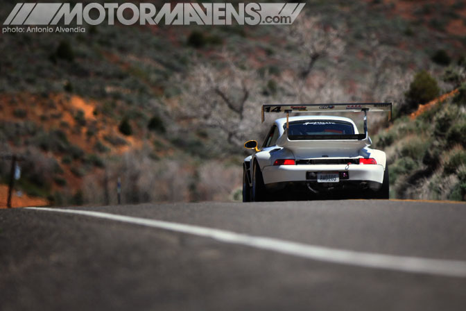 Duck Fuson Porsche 911 1974 Turbo 993 Facelift Sporthaus Rennsport Reno Highway 341 Hillclimb