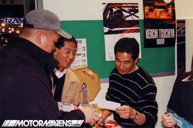 keiichi, tsuchiya, cipher garage, AE86, tokyo auto salon, TAS 1999