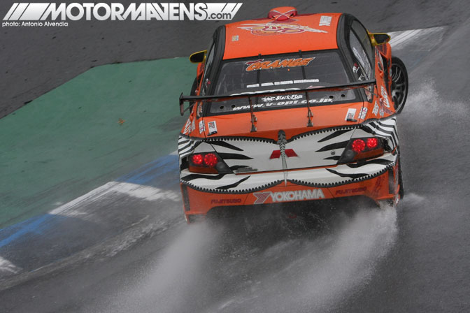 Nobushige Kumakubo Mitsubishi Lancer Evolution Evo 9 RWD drift drifting D1 Grand Prix Enkei Advan Cusco Trust GReddy Koyama Racing Ebisu Circuit Nihonmatsu Fukushima MotorMavens Canon 20D